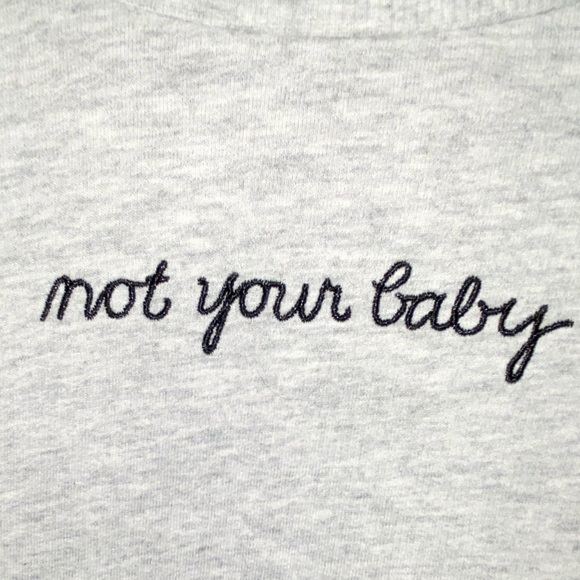 Not your baby crop top H&M - Picture 3 of 3